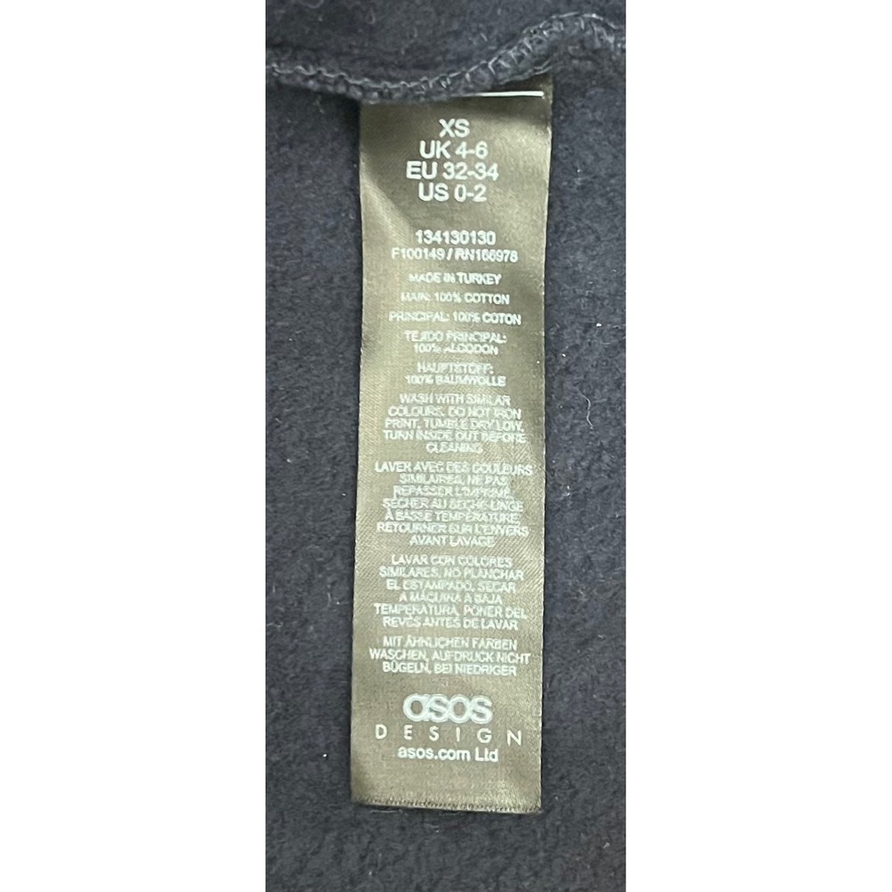 ASOS Malibu Yacht Club Graphic Sweatshirt‎ XS Navy - Picture 10 of 11